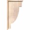 Ekena Millwork Alpine Smooth Corbel w/Backplate, Douglas Fir, 7 1/2"W x 14"D x 26"H COR08X14X26ALP01SDF - alternate 2